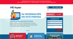 Desktop Screenshot of kepler.cl