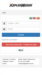 Mobile Screenshot of compras.kepler.com.br